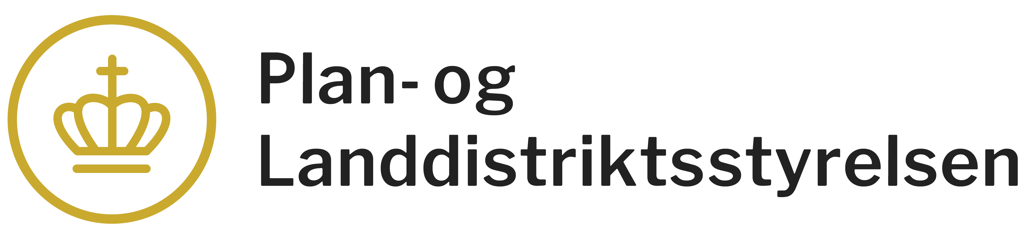 Plan- og landdistriktsstyrelsens logo